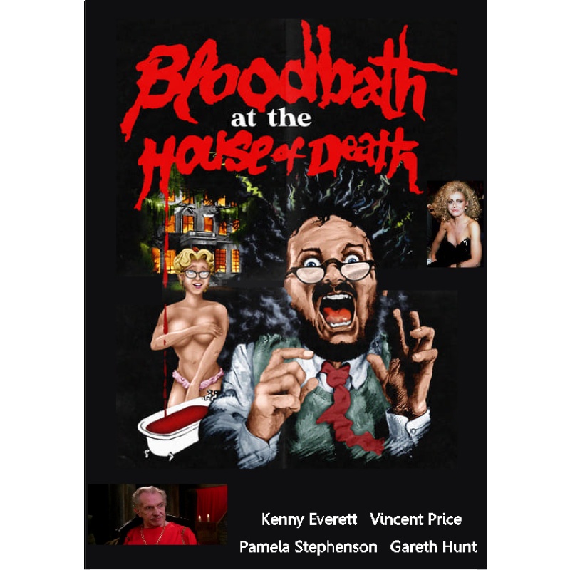 BLOODBATH AT THE HOUSE OF DEATH (1984) Kenny Everett Pamela Stephenson Vincent Price