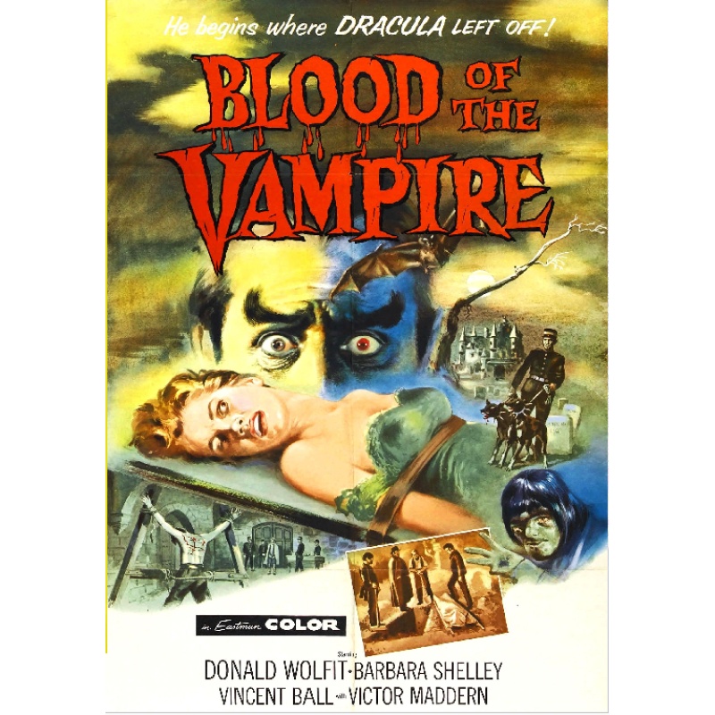 BLOOD OF THE VAMPIRE (1958) Barbara Shelley