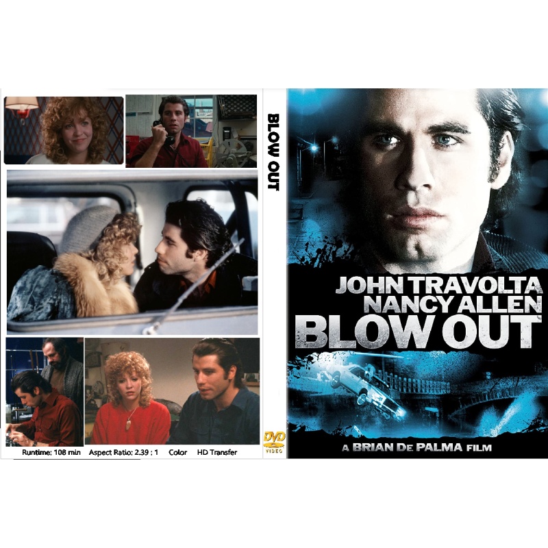 BLOW OUT (1981) John Travolta Nancy Allen