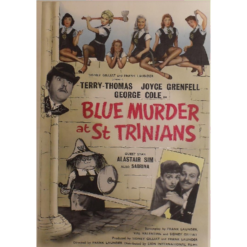 BLUE MURDER AT St TRINIAN'S (1957) George Cole Alistair Sim Joyce Grenfell  Terry-Thomas