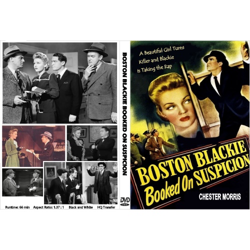 BOSTON BLACKIE BOOKED ON SUSPICION DVD Chester Morris as Boston Blackie