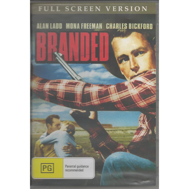 BRANDED - ALAN LADD ALL REGION DVD