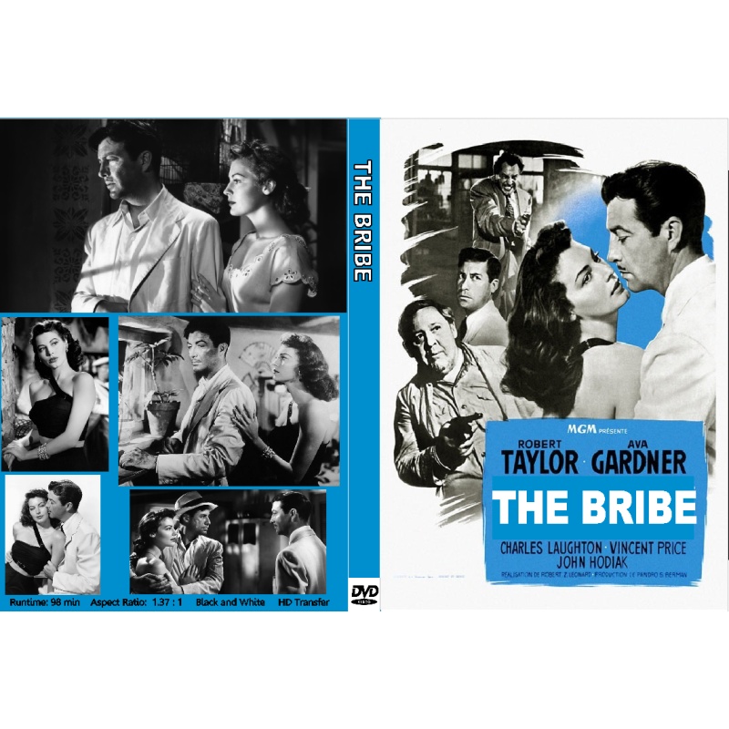 THE BRIBE (1949) Robert Taylor Ava Gardner