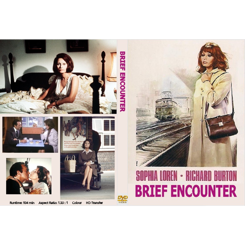 BRIEF ENCOUNTER (1974) Sophia Loren Richard Burton