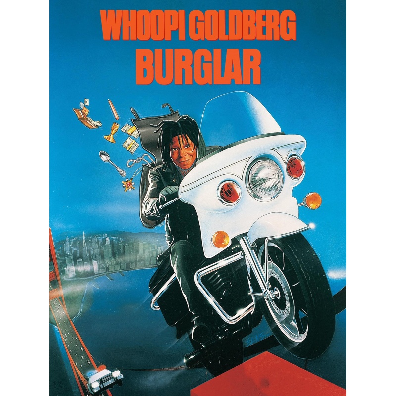 Burglar (1987)  Whoopi Goldberg, Bobcat Goldthwait, G.W. Bailey