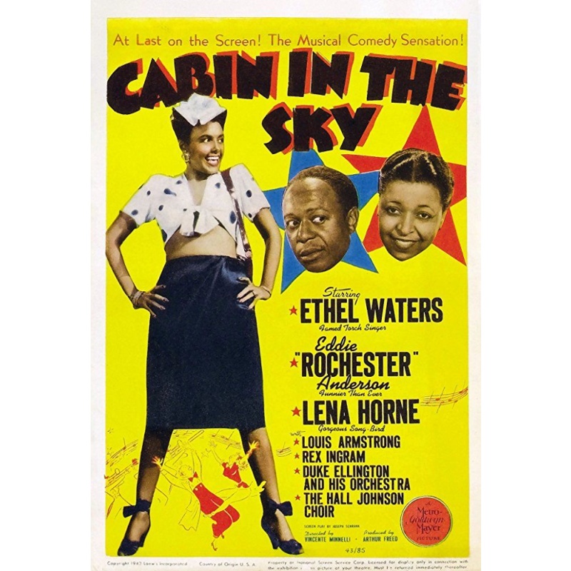 Cabin in the Sky 1943 ‧ Ethel Waters, Eddie Anderson, Eddie "Rochester" Anderson
