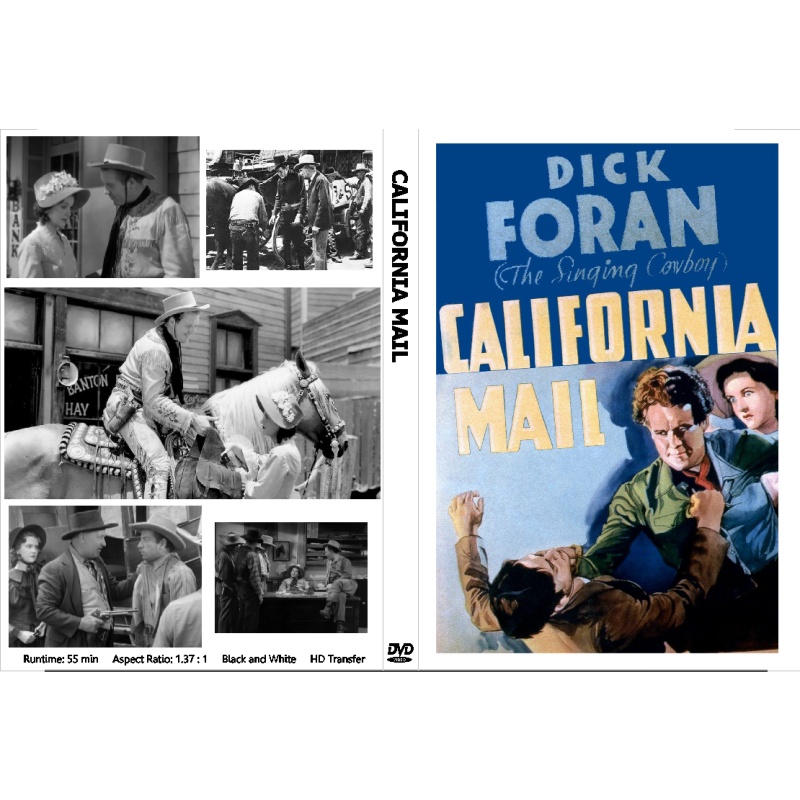 CALIFORNIA MAIL (1936) Dick Foran