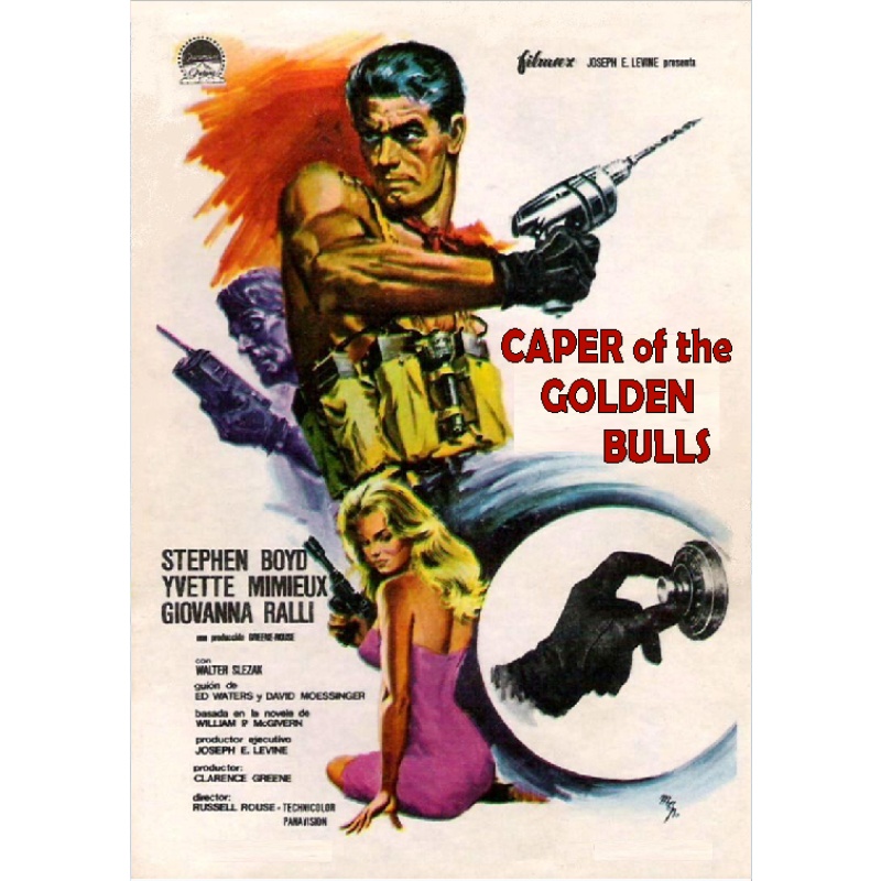 THE CAPER OF THE GOLDEN BULLS (1967) STEPHEN BOYD YVETTE MIMIEUX