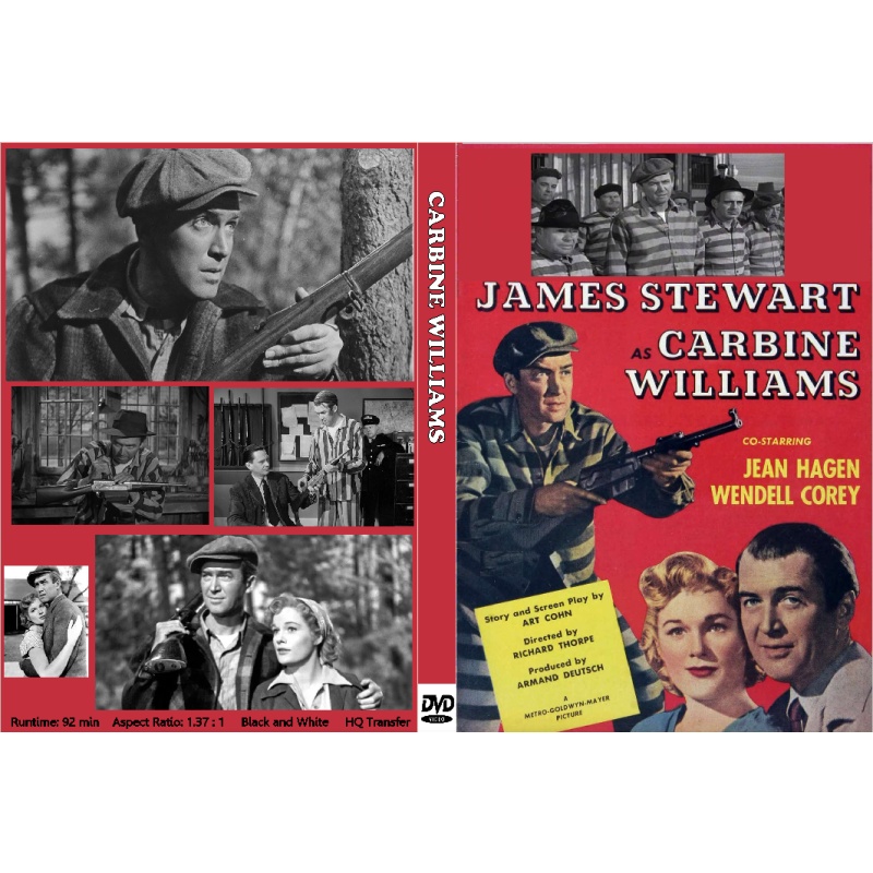 CARBINE WILLIAMS (1952) James Stewart