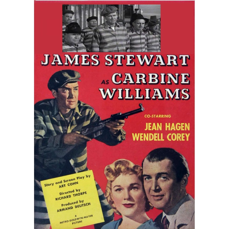 CARBINE WILLIAMS (1952) James Stewart