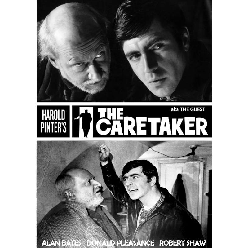 THE CARETAKER aka THE GUEST (1963) Alan Bates Donald Pleasance Robert Shaw