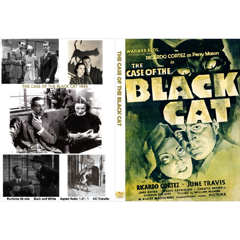 THE CASE OF THE BLACK CAT (1936) Ricardo Cortez