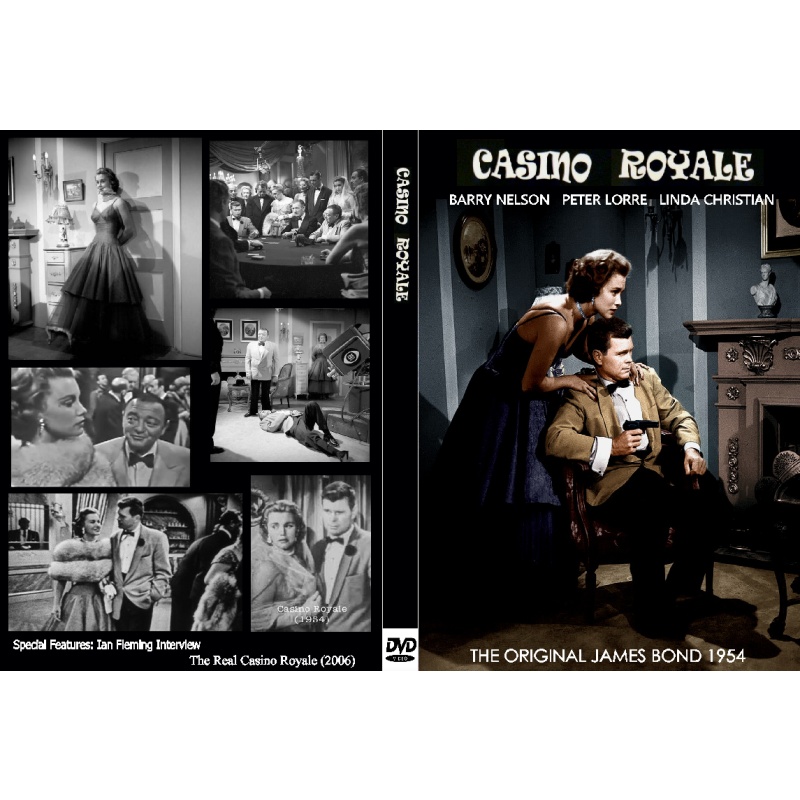 CASINO ROYALE (1954) Special Edition Linda Christian Barry Nelson Peter Lorre