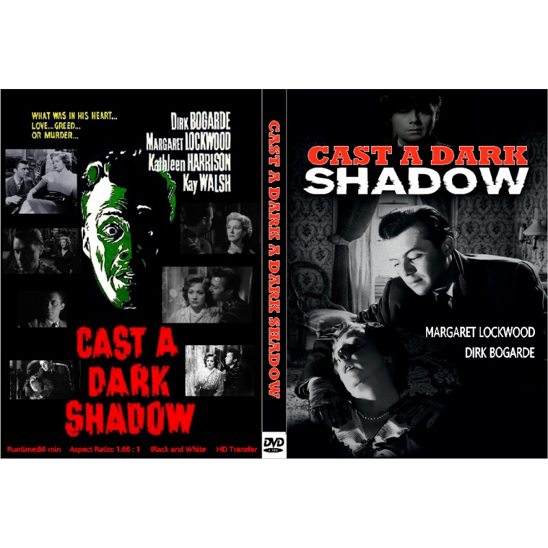 CAST A DARK SHADOW (1955) Dirk Bogarde Margaret Lockwood
