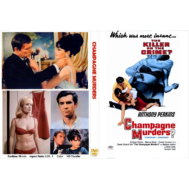 THE CHAMPAGNE MURDERS (1967) Anthony Perkins