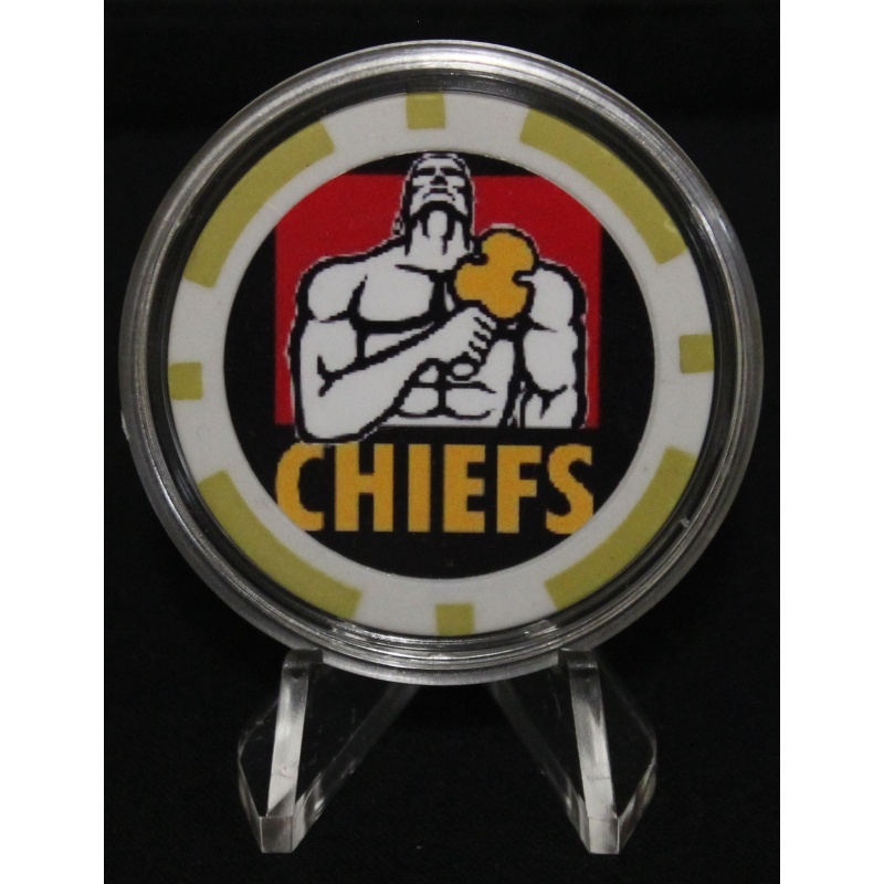 Poker Chip Card Guards Protectors - Chiefs