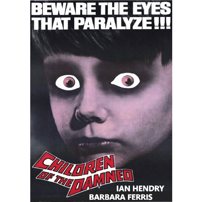 CHILDREN OF THE DAMNED (1964) Ian Hendry Barbara Ferris