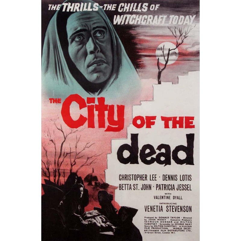 The City of the Dead (1960) : Patricia Jessel, Dennis Lotis, Christopher Lee