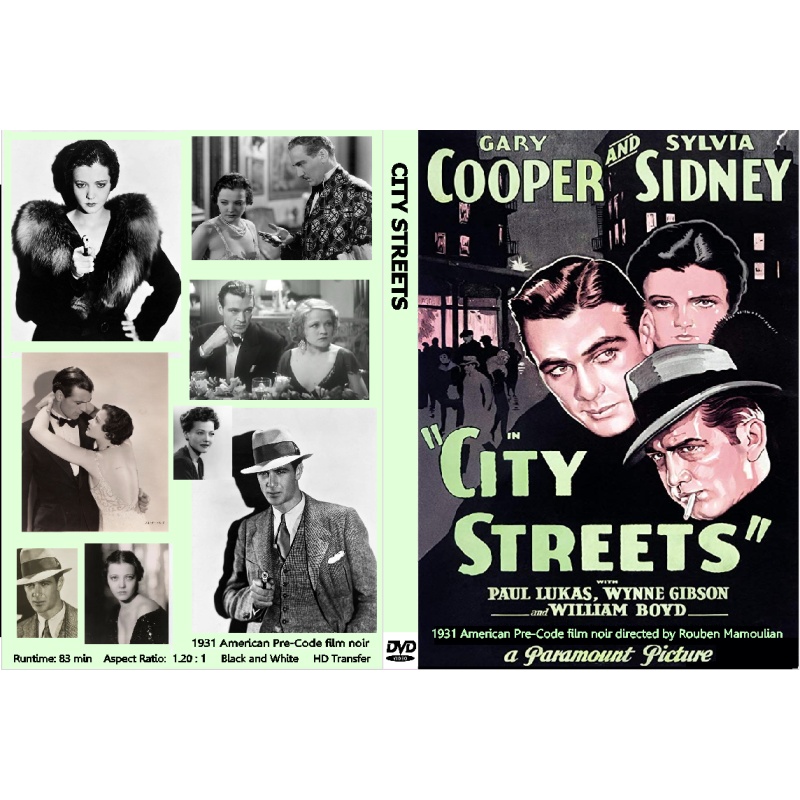 CITY STREETS (1931) Gary Cooper