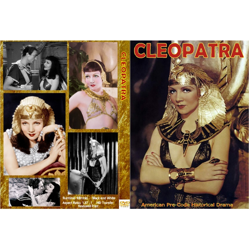 CLEOPATRA (1934) Claudette Colbert