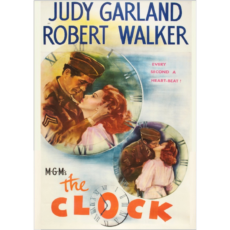 THE CLOCK (1945) Judy Garland Robert Walker