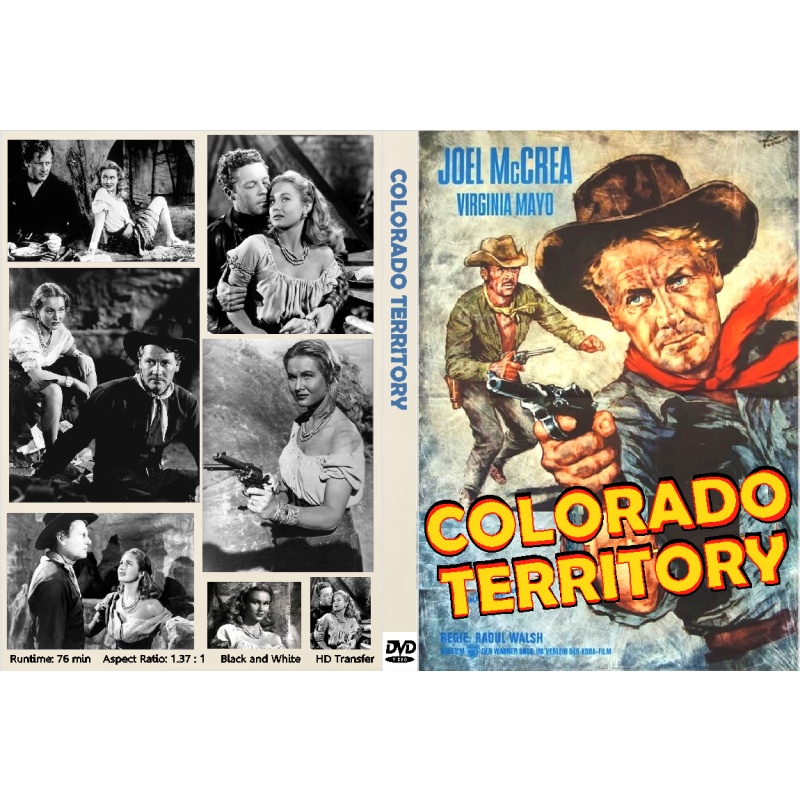 COLORADO TERRITORY (1949) Joel McCrea Virginia Mayo Dorothy Malone