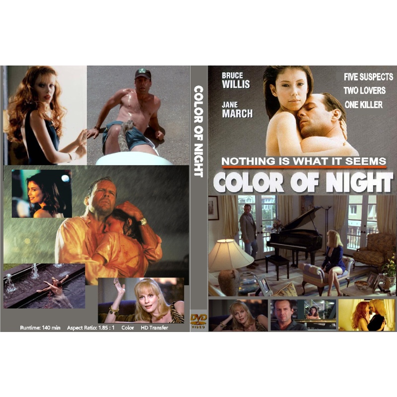 THE COLOR OF NIGHT (1994) Bruce Willis