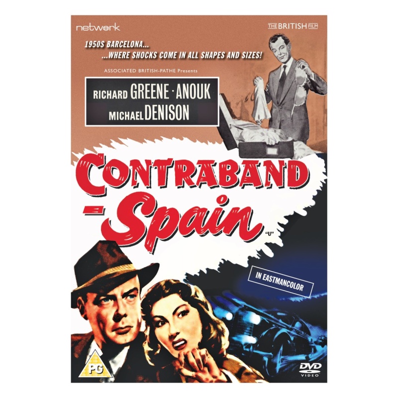 Contraband Spain (1955) Richard Greene, Anouk Aimée, Michael Denison