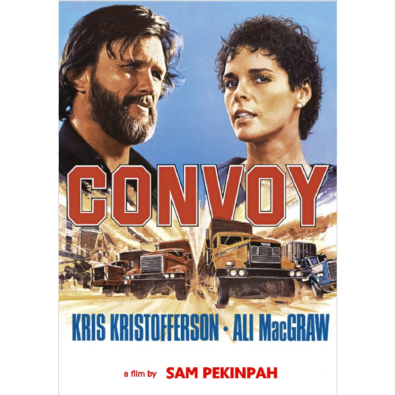 CONVOY (1978) Kris Kristofferson  Ali MacGraw