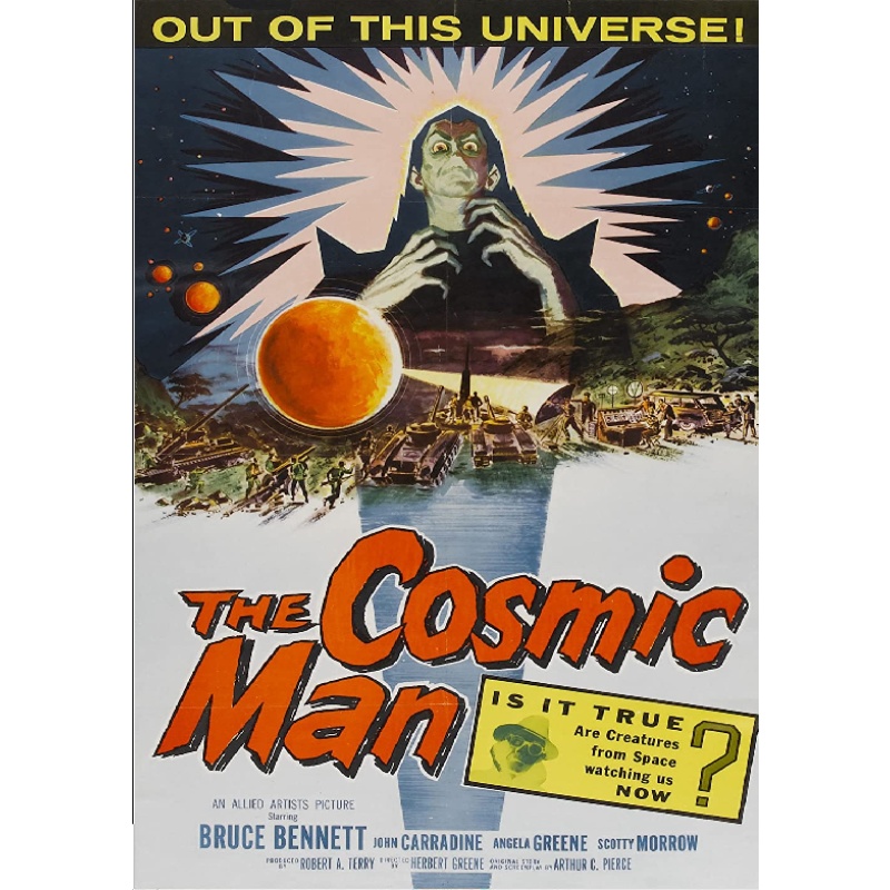 THE COSMIC MAN (1959) John Carradine