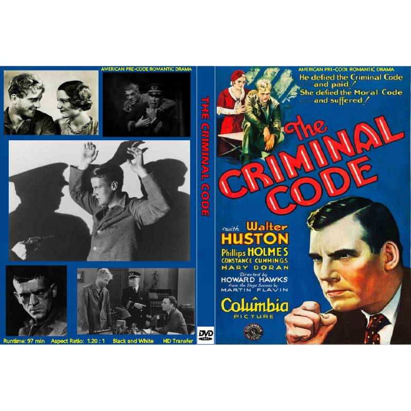 THE CRIMINAL CODE (1931) Boris Karloff