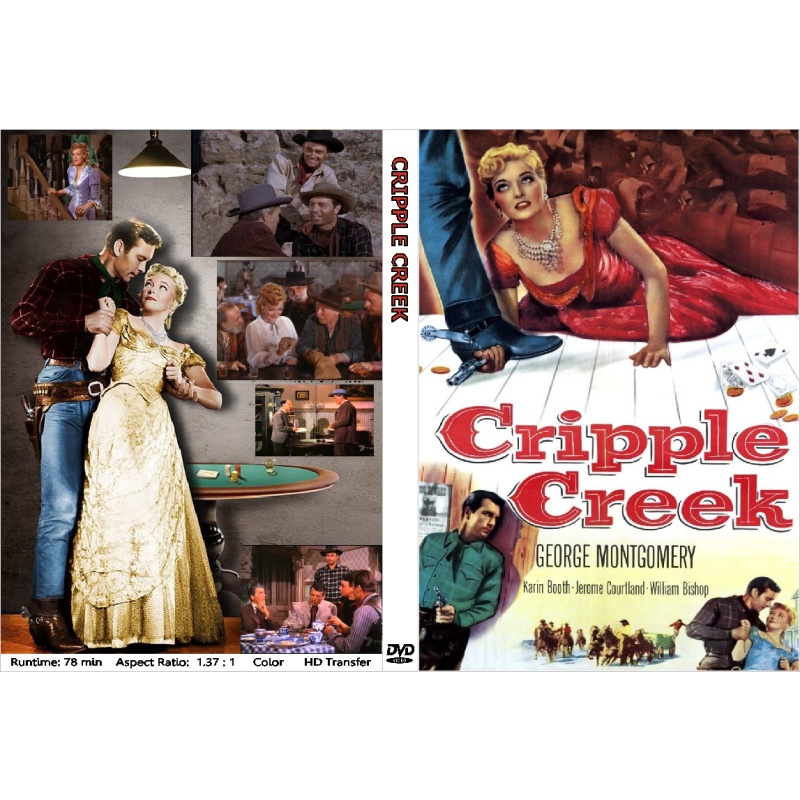 CRIPPLE CREEK (1952) George Montgomery