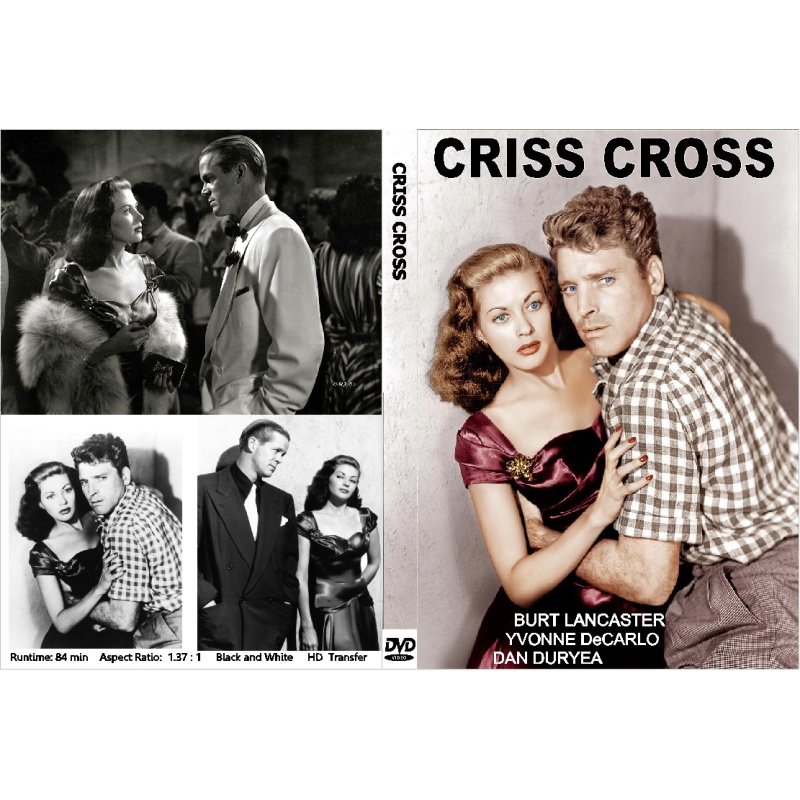 CRISS CROSS (1949) Burt Lancaster Yvonne De Carlo