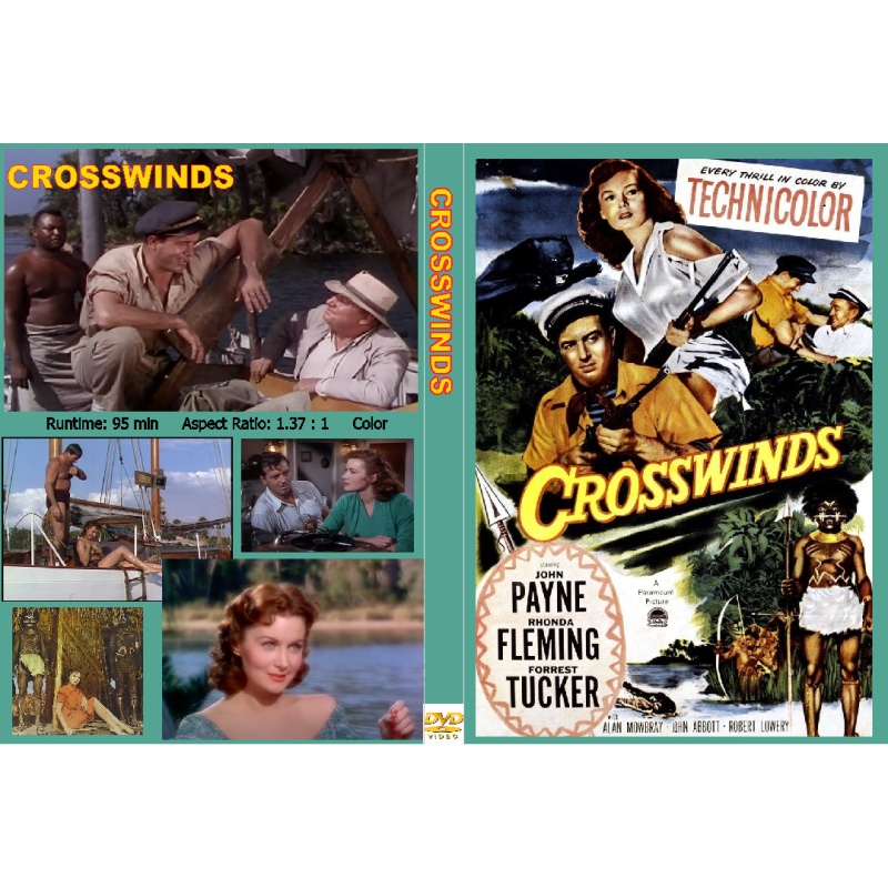 CROSSWINDS (1951) Rhonda Fleming John Payne
