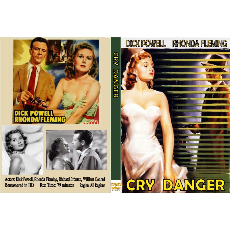 CRY DANGER (1951) Dick Powell Rhonda Fleming