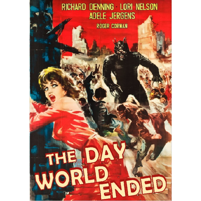 THE DAY THE WORLD ENDED (1955) Mike Connors Lori Nelson Richard Denning