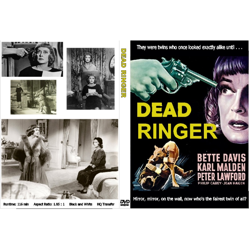 DEAD RINGER (1964) Bette Davis Karl Malden