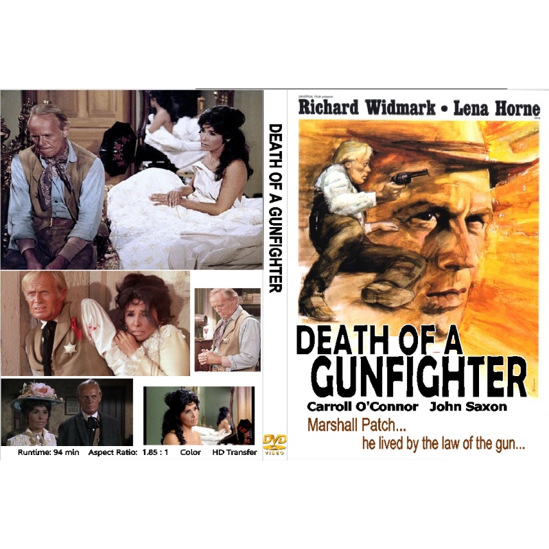DEATH OF A GUNFIGHTER (1969) Richard Widmark Lena Horne