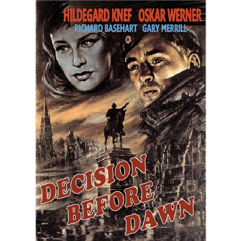DECISION BEFORE DAWN (1951) Oskar Werner Hildegard Kneff Richard Basehart