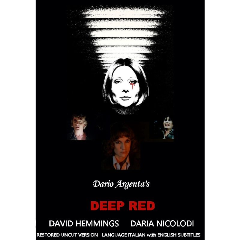 DEEP RED (1971) a film by Dario Argento Uncut and Restored