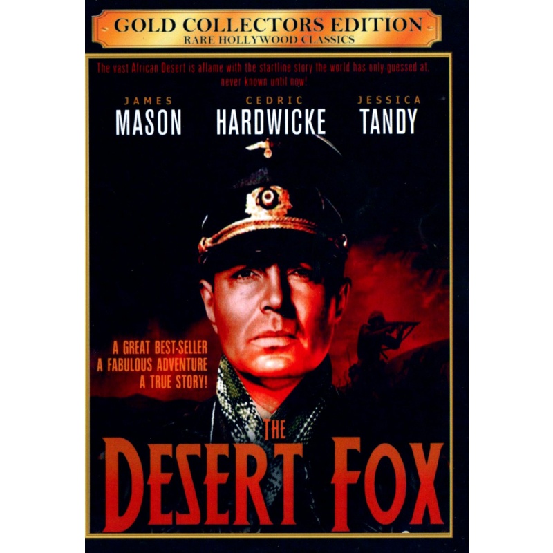 Desert Fox (1951 ) - James Mason - Cedic Hardwicke - Jessica Tandy - DVD (All Region)