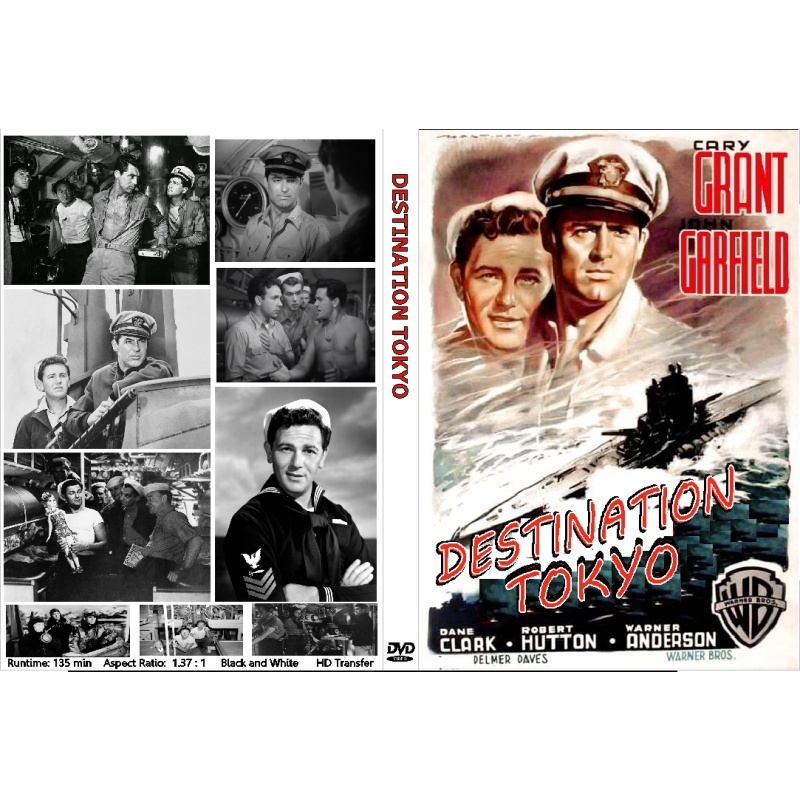 DESTINATION TOKYO (1943) Cary Grant John Garflield