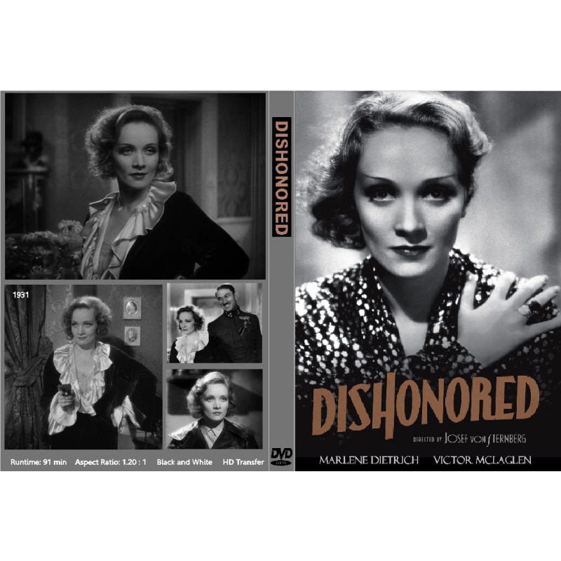 DISHONERED (1931) Marlene Dietrich