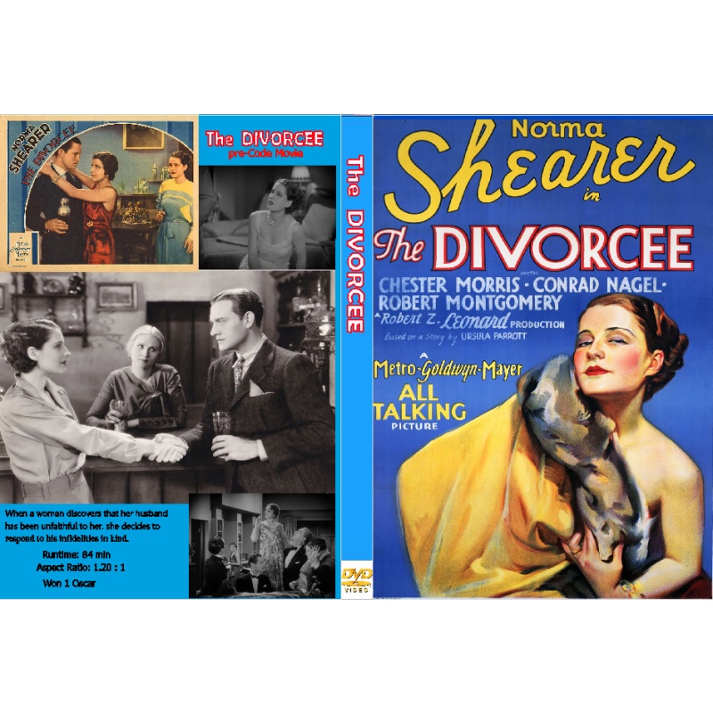 THE DIVORCEE (1930) Norma Shearer Robert< Montgomery Chester Morris