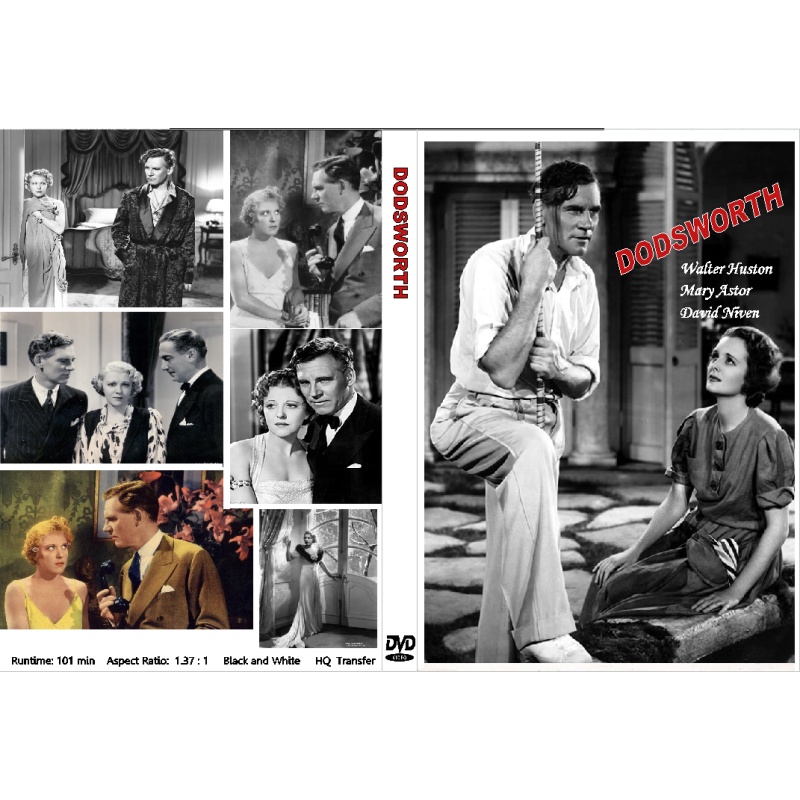 DODSWORTH (1936) Walter Huston Mary Astor David Niven