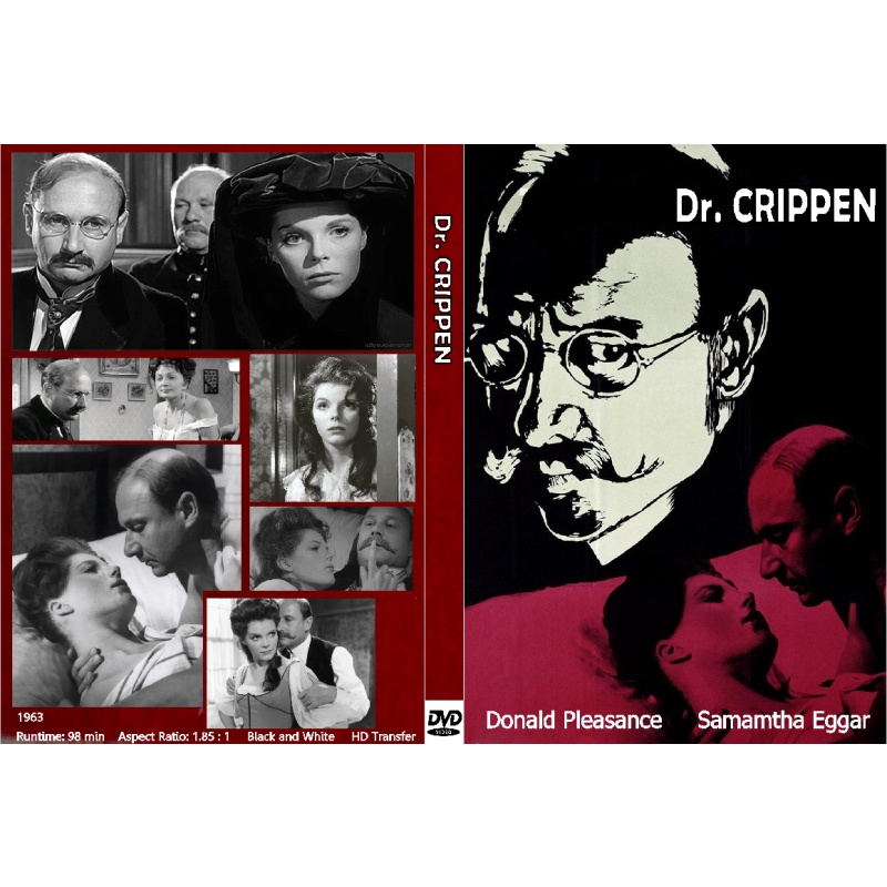 Dr. CRIPPEN (1962) Donald Pleasance Samantha Eggar