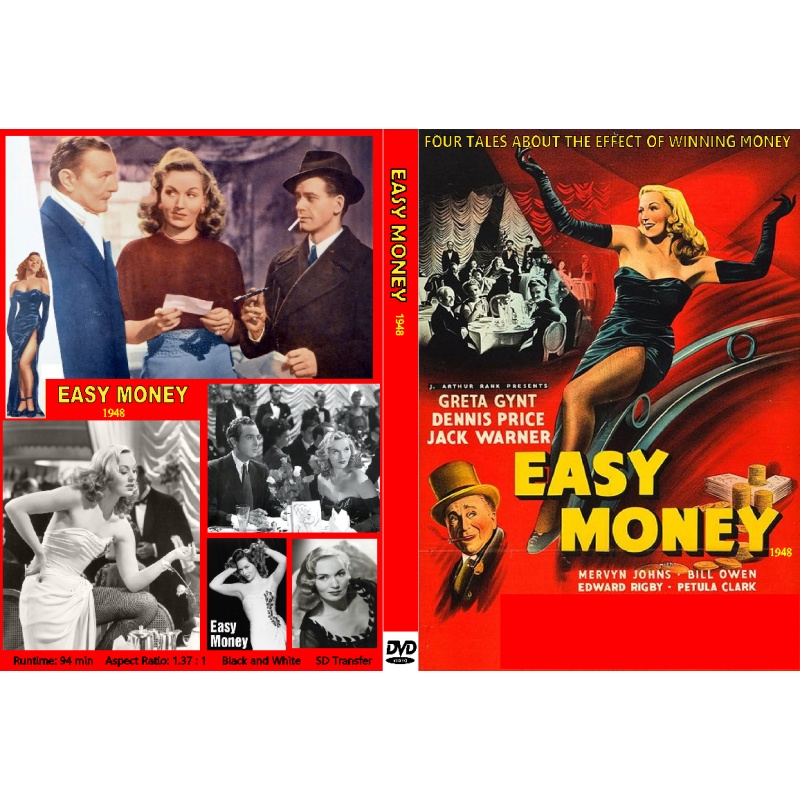 EASY MONEY (1948) Dennis Price Greta Gynt Petula Clark