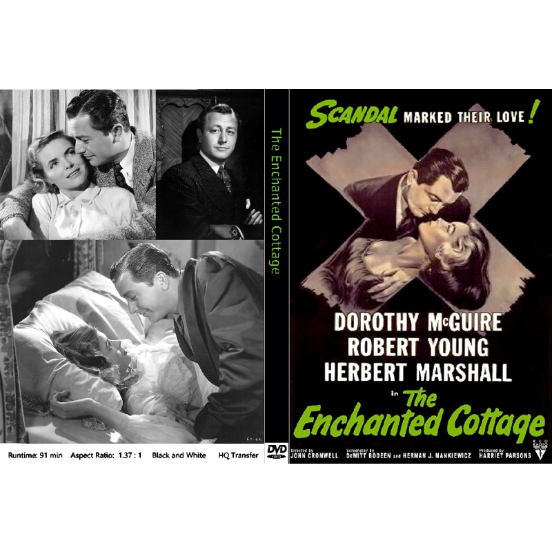 THE ENCHANTED COTTAGE (1945) Dorothy McGuire Herbert Marshall Robert Young