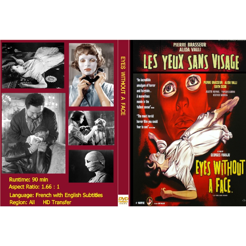 EYES WITHOUT A FACE (1960) French horror film with Eng Subs