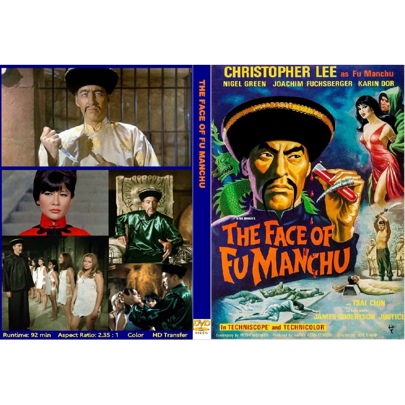 THE FACE OF FU MANCHU (1965) Christopher Lee